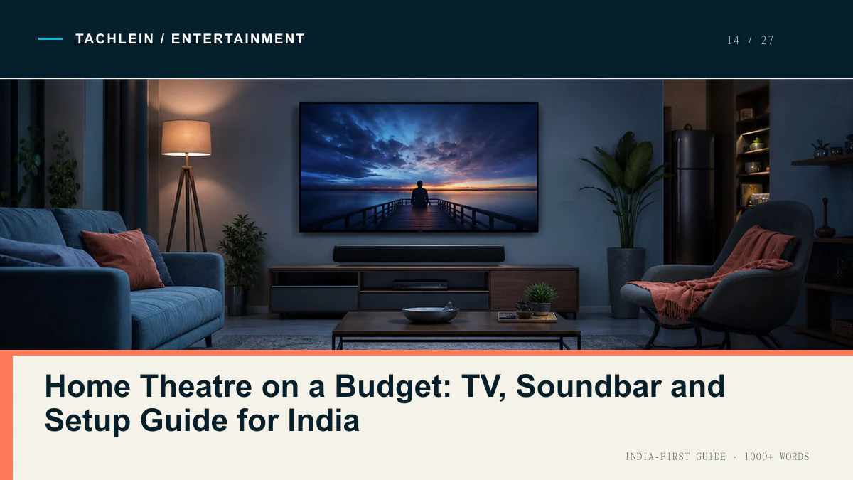 Home Theatre on a Budget: TV, Soundbar and Setup Guide for India — Tachlein Entertainment guide for India