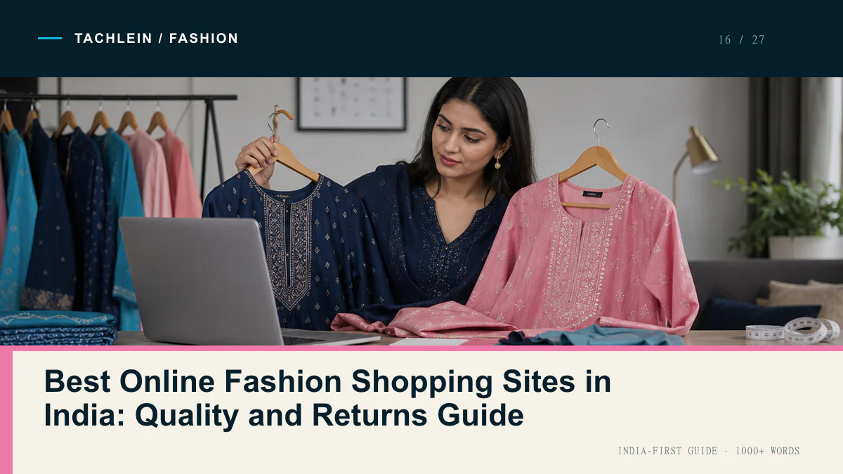 Best Online Fashion Shopping Sites in India: Quality and Returns Guide