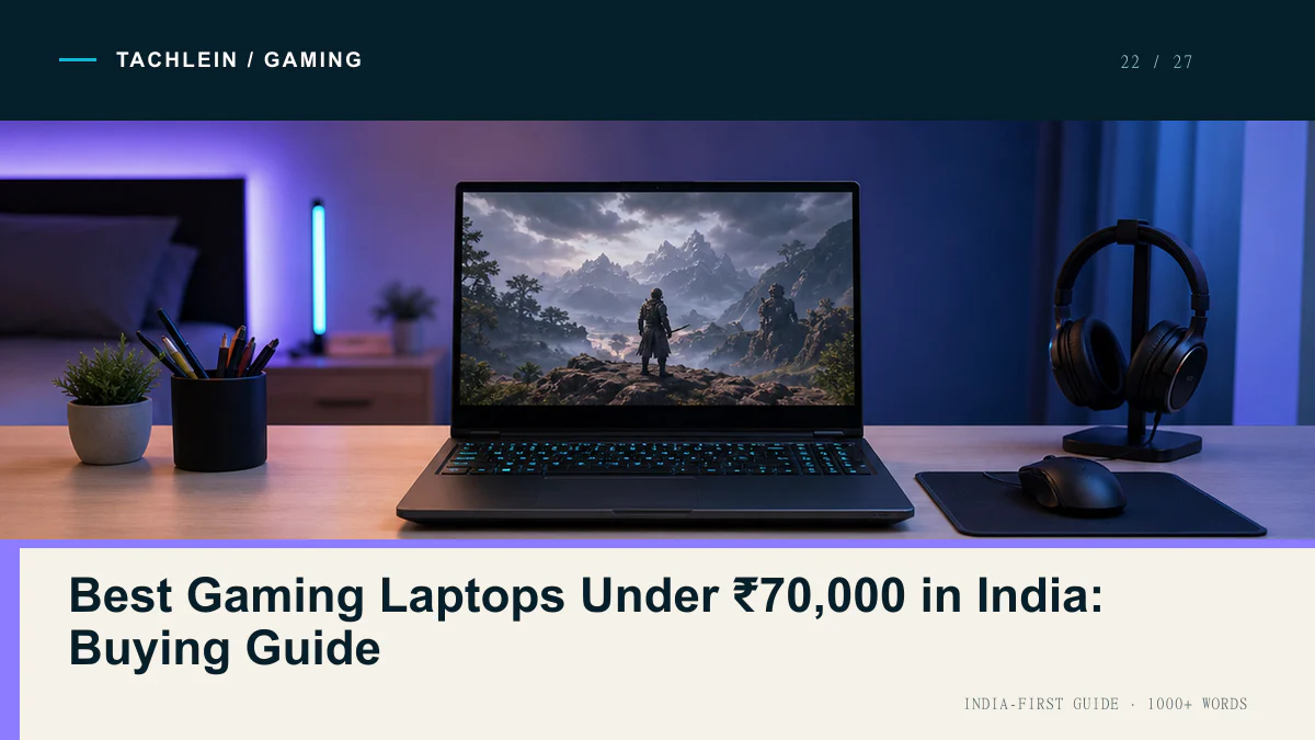 Best Gaming Laptops Under ₹70,000 in India: Buying Guide