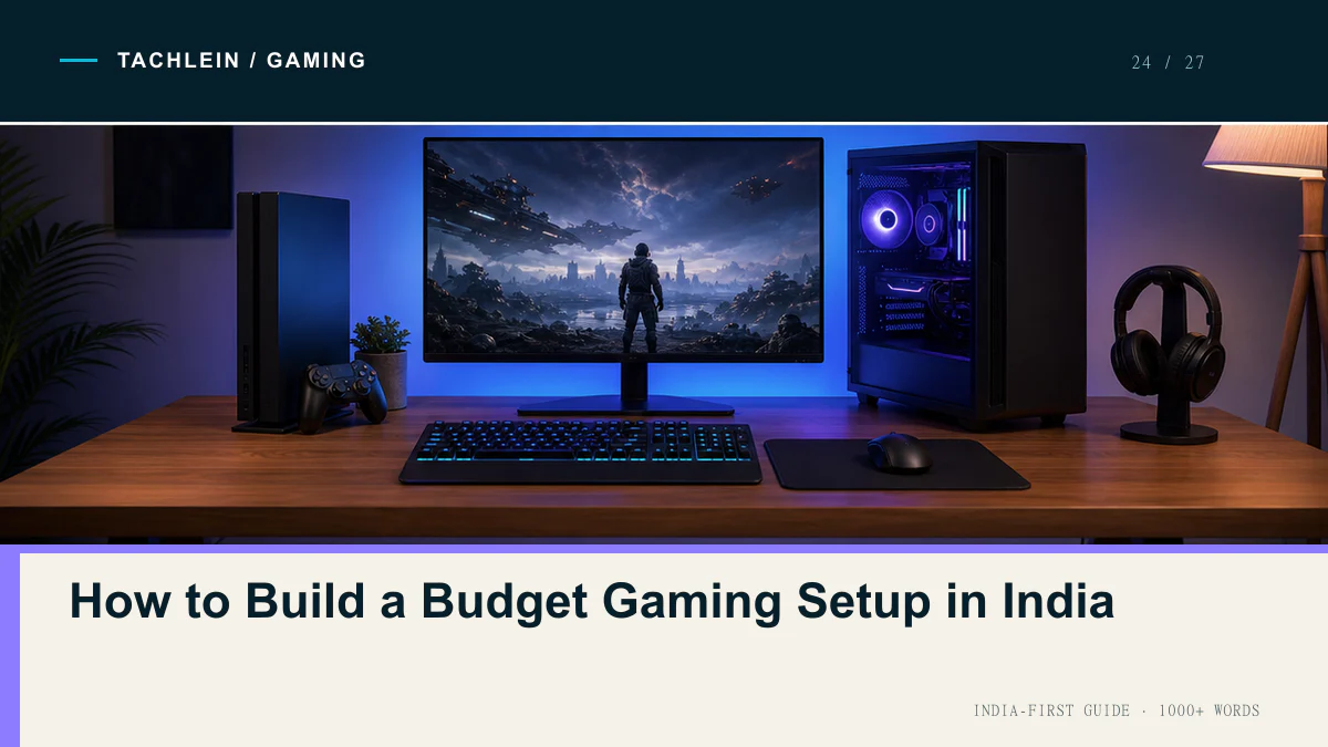 How to Build a Budget Gaming Setup in India