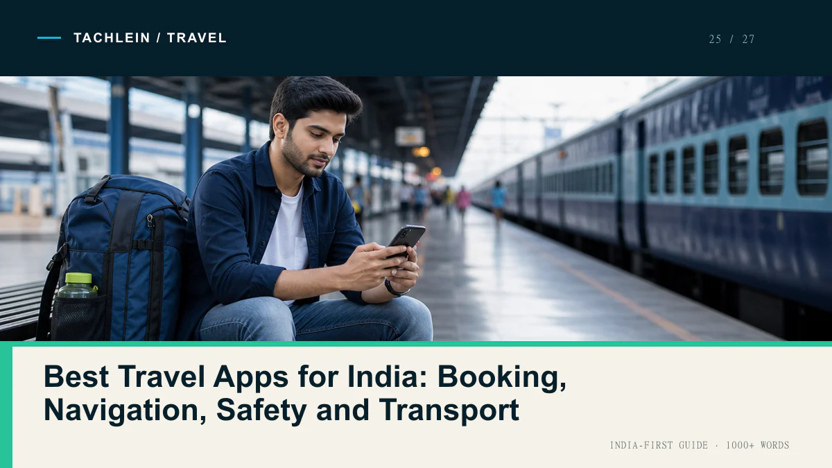 Best Travel Apps for India: Booking, Navigation, Safety and Transport